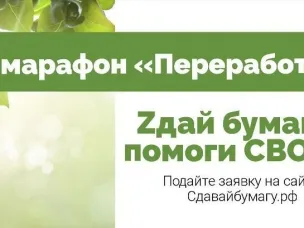 Почти 48 тонн макулатуры собрали нижегородские муниципалитеты в ходе акции «Zдай бумагу – помоги СВОим»